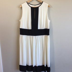 WOMAN Keyhole Cutout Sleeveless Dress